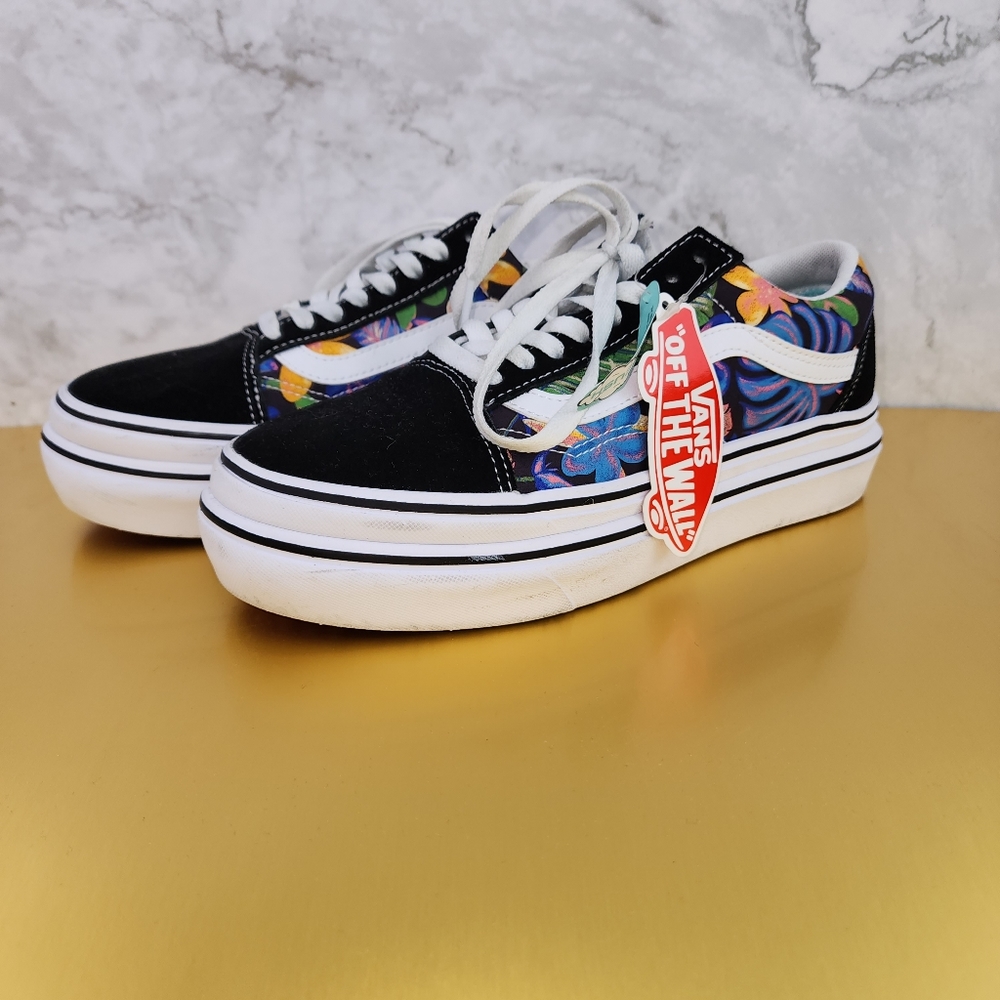 Tropical Print Vans